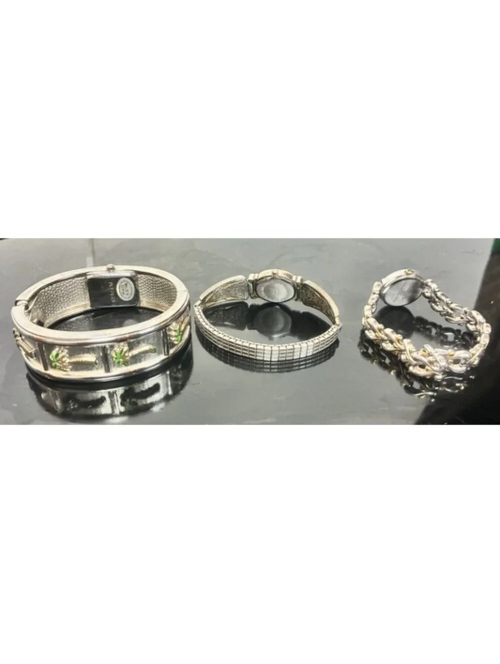 Women’s Watch Lot Of 3 Set Fashion Luxury Dress Style Working New Batteries